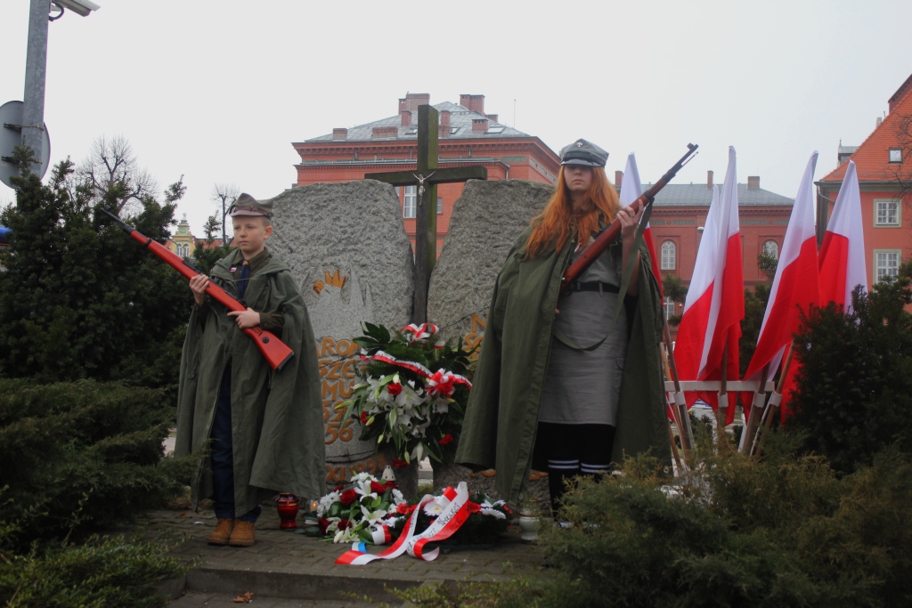 Msza i warta honorowa dla Żołnierzy Wyklętych