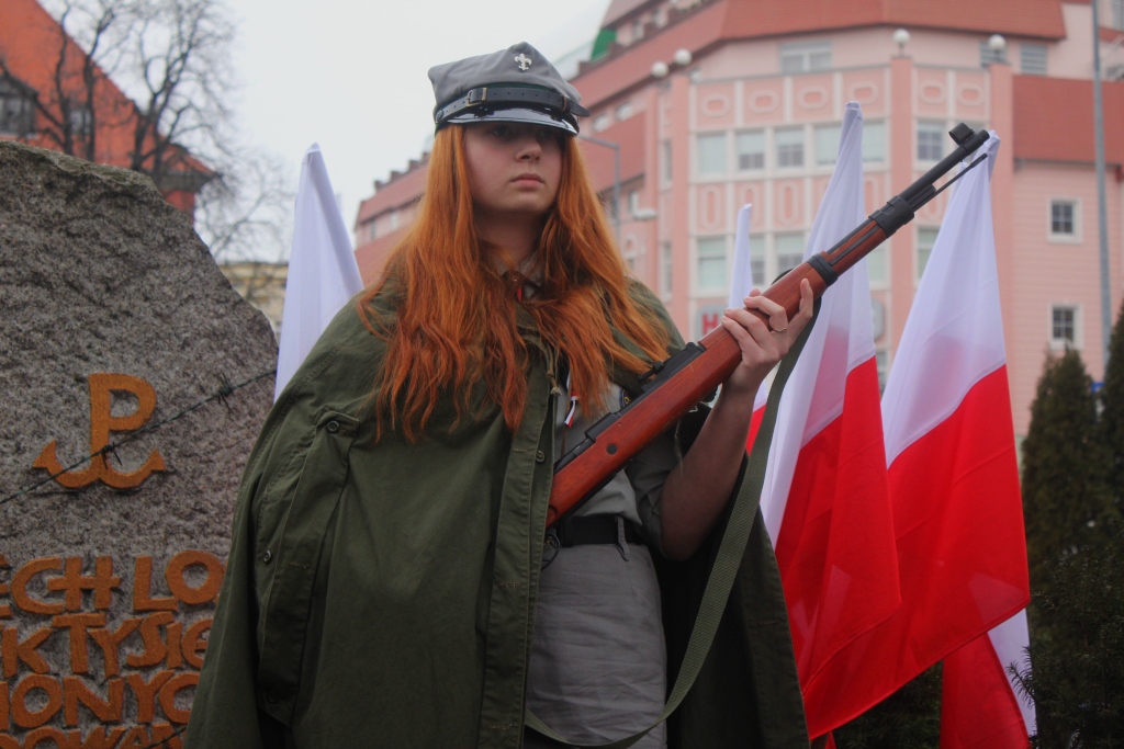 Msza i warta honorowa dla Żołnierzy Wyklętych