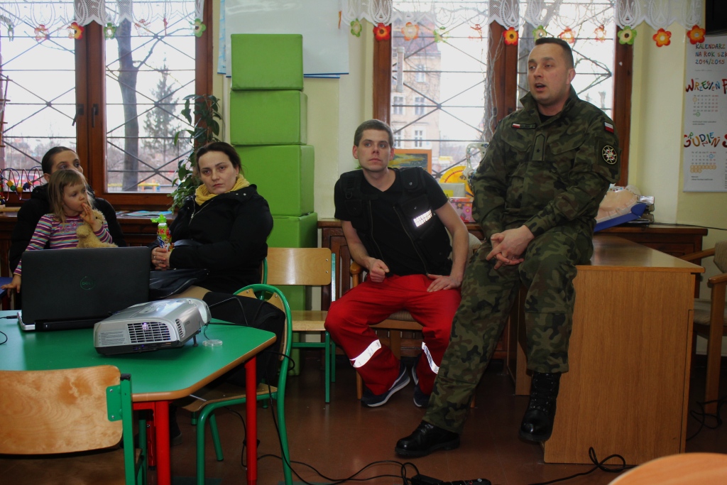 Uczyli jak pomagać poszkodowanym