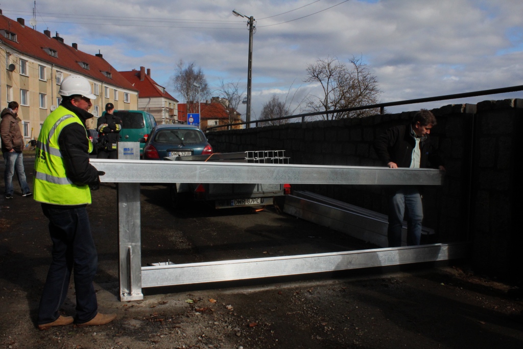 Legnica ma mobilną zaporę przeciwpowodziową