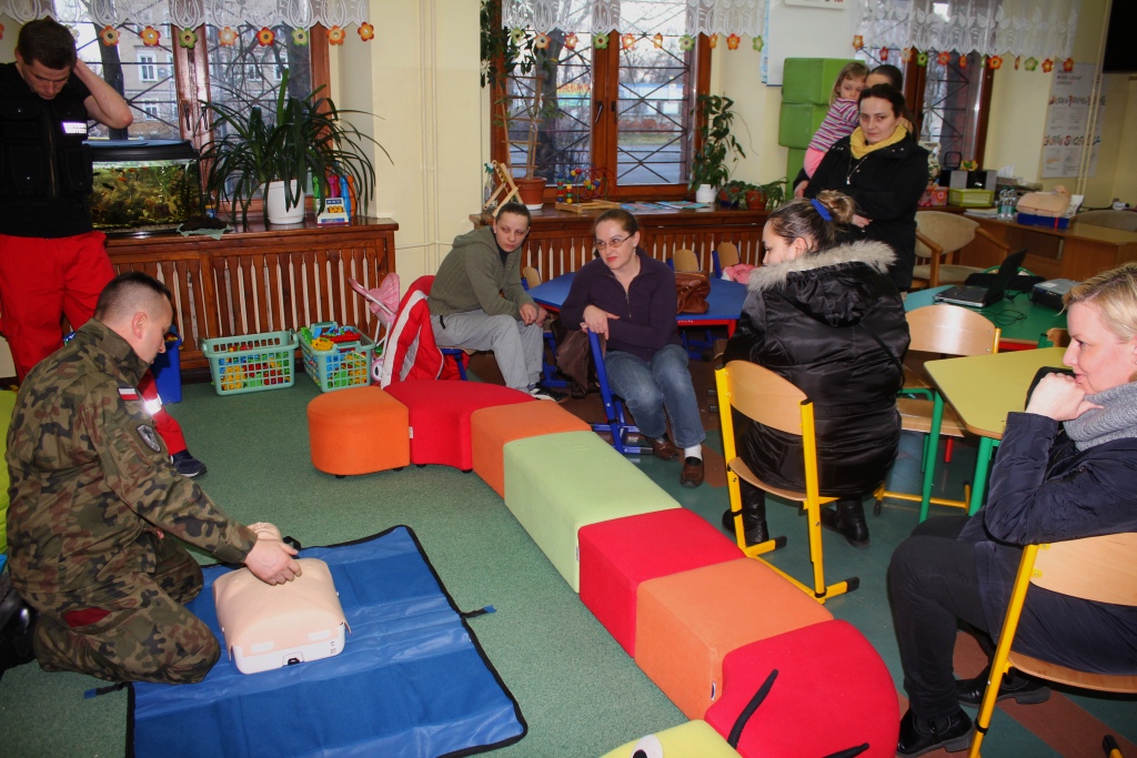 Uczyli jak pomagać poszkodowanym