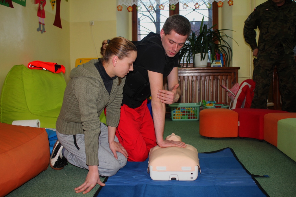 Uczyli jak pomagać poszkodowanym