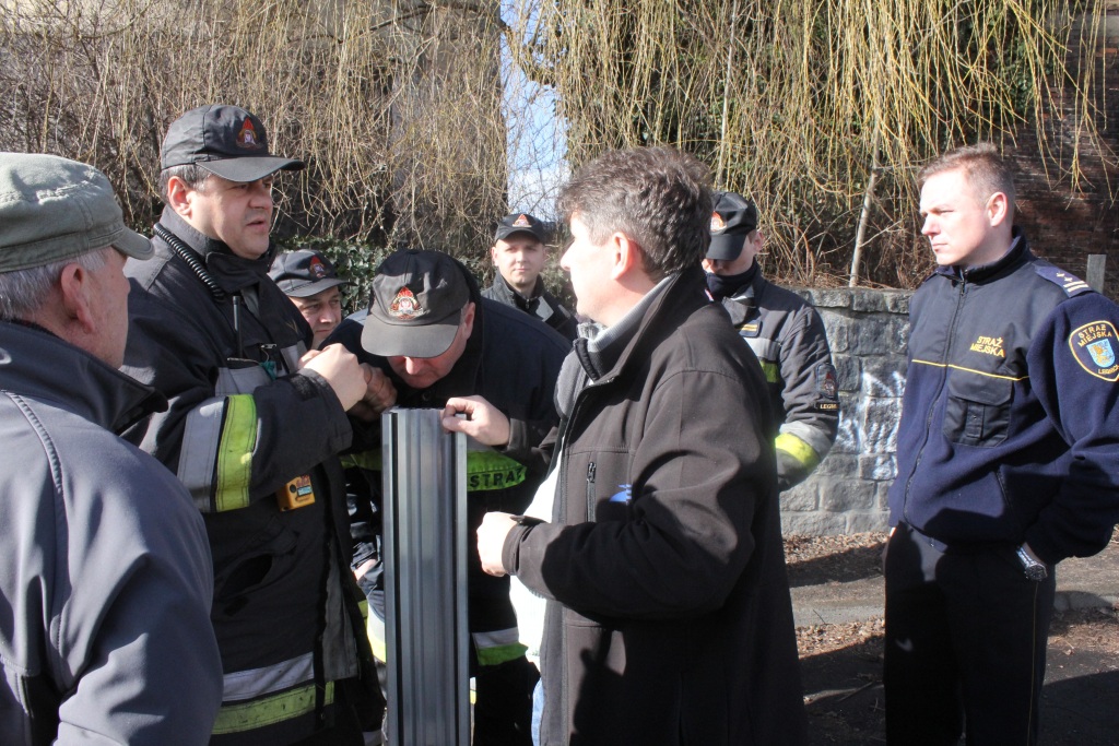 Legnica ma mobilną zaporę przeciwpowodziową