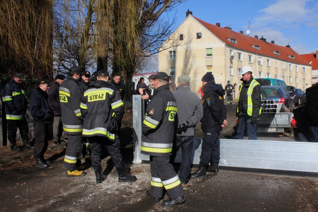 Legnica ma mobilną zaporę przeciwpowodziową