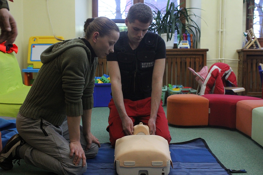 Uczyli jak pomagać poszkodowanym