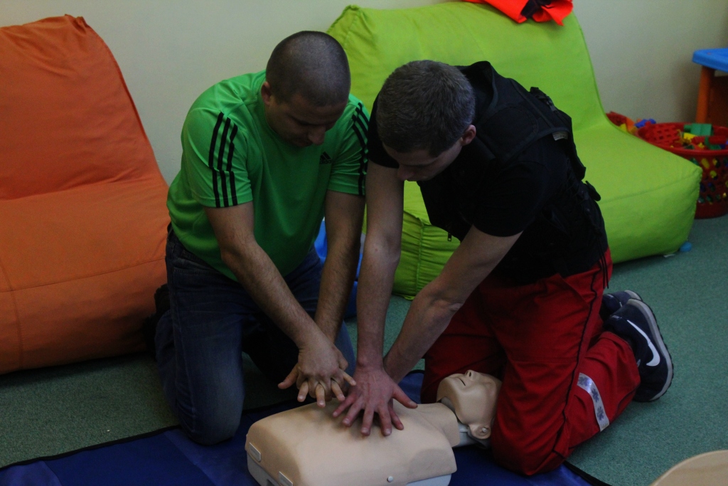 Uczyli jak pomagać poszkodowanym