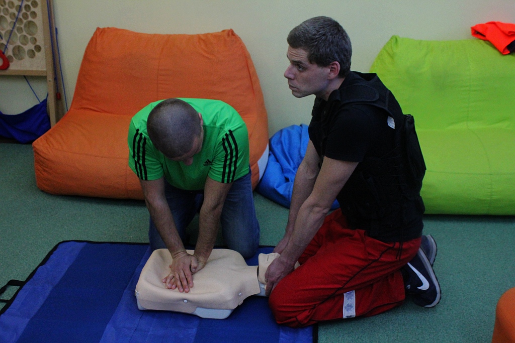 Uczyli jak pomagać poszkodowanym