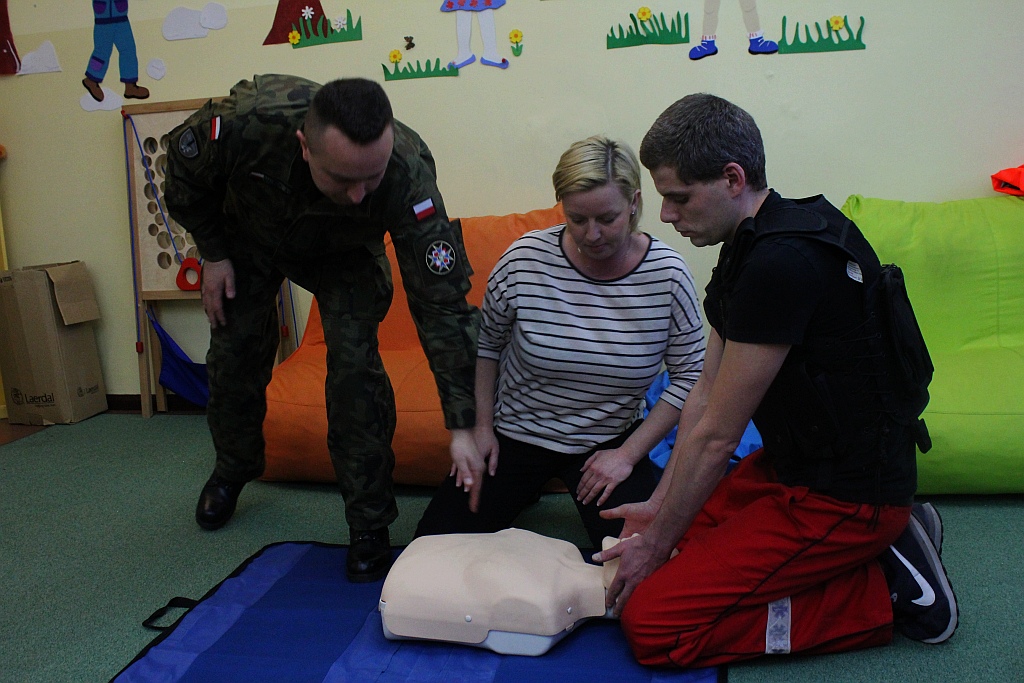 Uczyli jak pomagać poszkodowanym