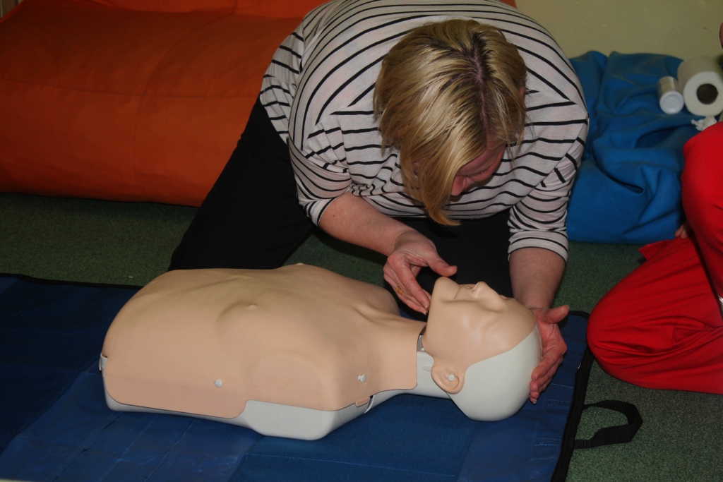 Uczyli jak pomagać poszkodowanym