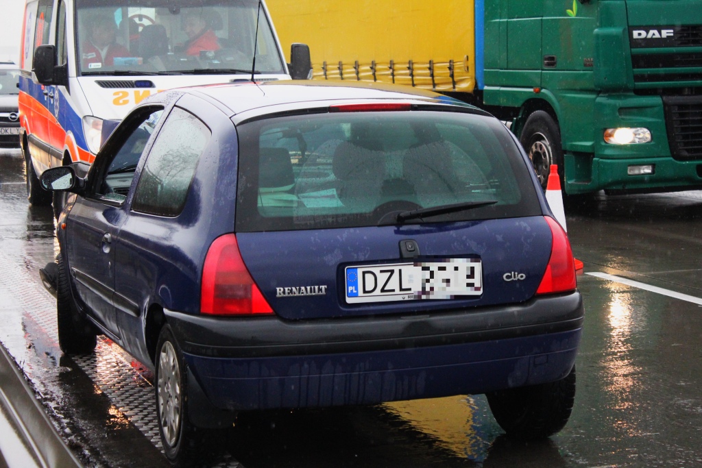 Wypadek na autostradzie A4. Jedna osoba została ranna
