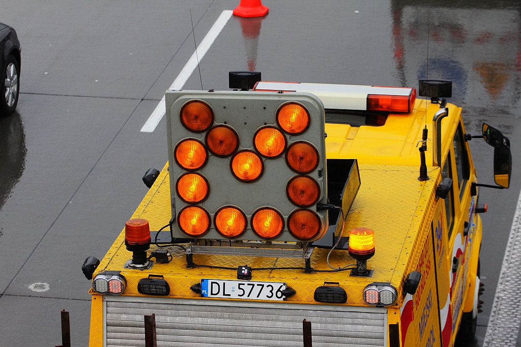 Wypadek na autostradzie A4. Jedna osoba została ranna