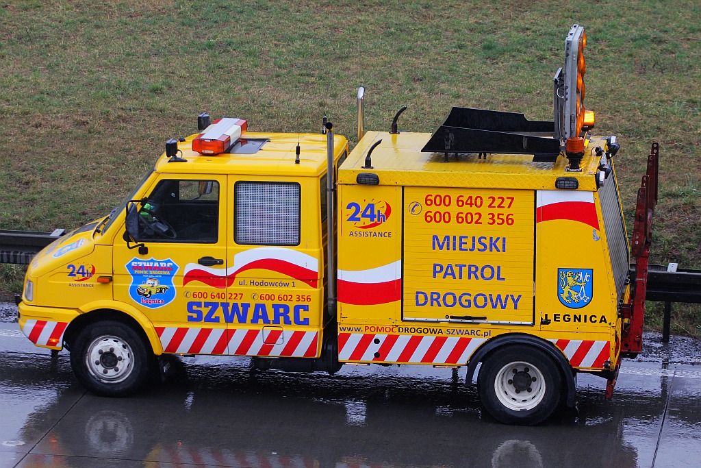 Wypadek na autostradzie A4. Jedna osoba została ranna