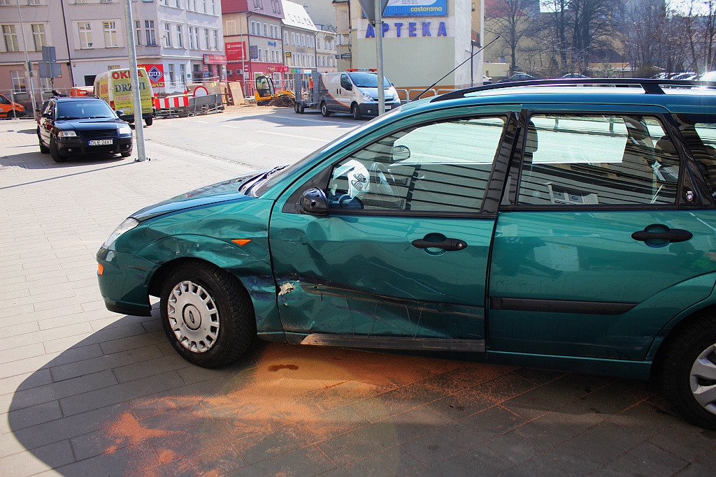 Wypadek na ulicy Muzealnej. 6 osób rannych