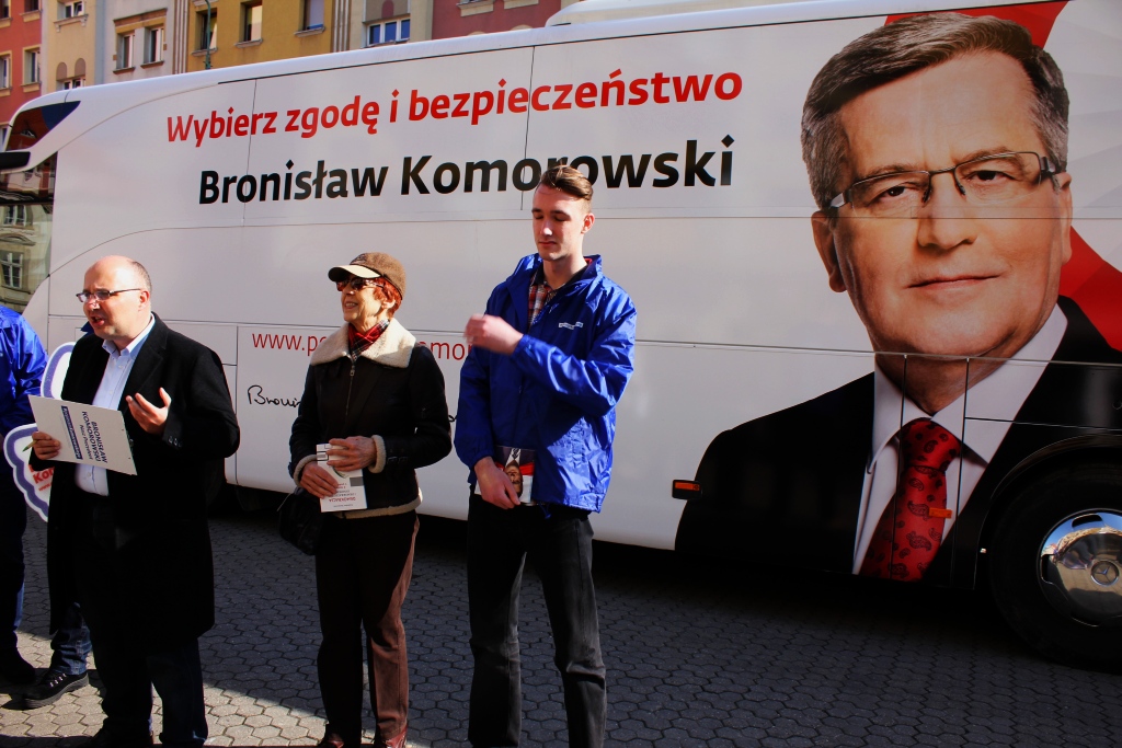 „Bronkobus‟ w centrum miasta. Jajek nie było