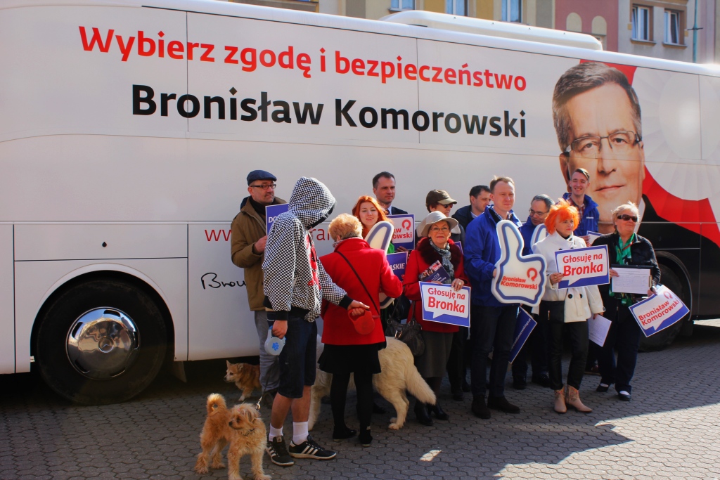 „Bronkobus‟ w centrum miasta. Jajek nie było