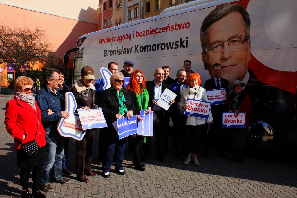 „Bronkobus‟ w centrum miasta. Jajek nie było