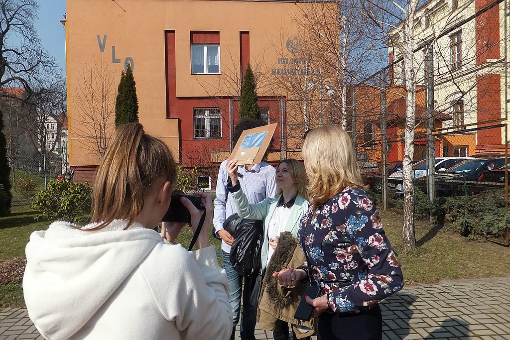 Oglądali zaćmienie Słońca u „Heweliusza”