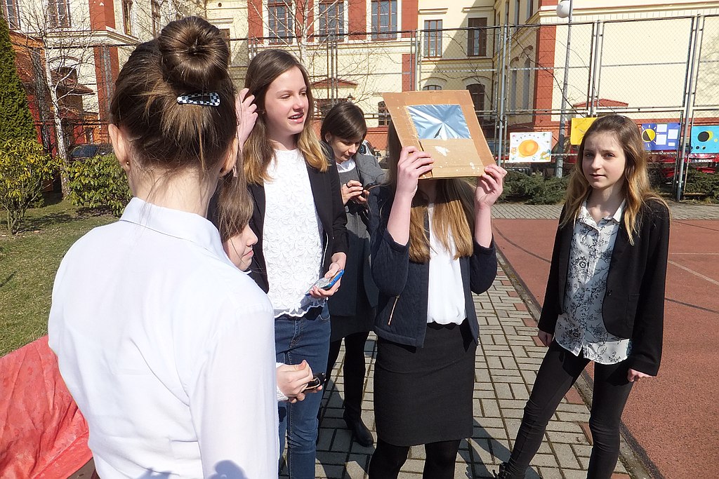 Oglądali zaćmienie Słońca u „Heweliusza”