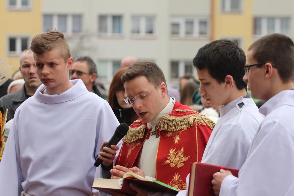 Niedziela Palmowa w kościele Matki Bożej Królowej Polski