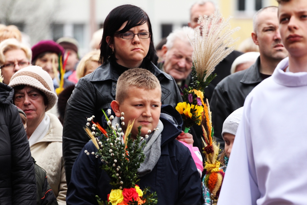 Niedziela Palmowa w kościele Matki Bożej Królowej Polski