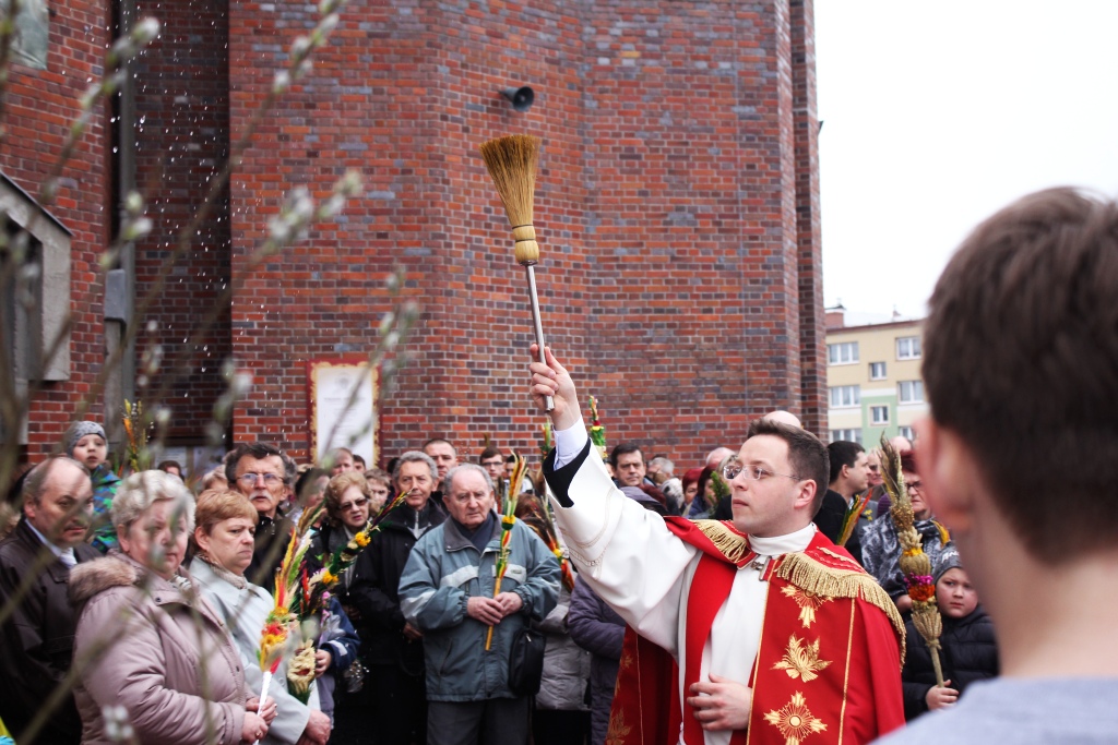 Niedziela Palmowa w kościele Matki Bożej Królowej Polski