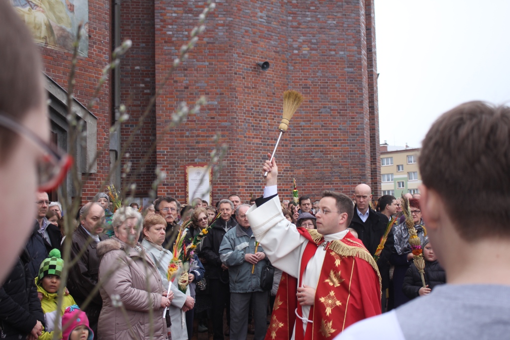 Niedziela Palmowa w kościele Matki Bożej Królowej Polski