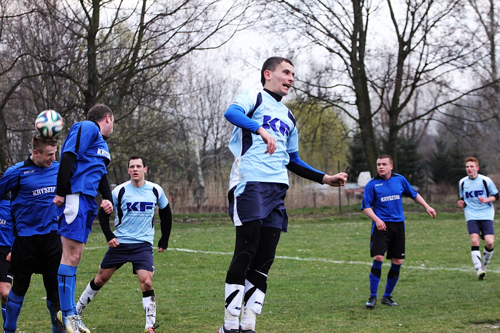 Klasa A: Błękitni - Kryształ 8:2 (4:1)