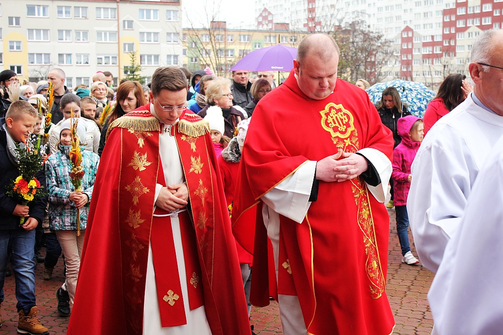 Niedziela Palmowa w kościele Matki Bożej Królowej Polski