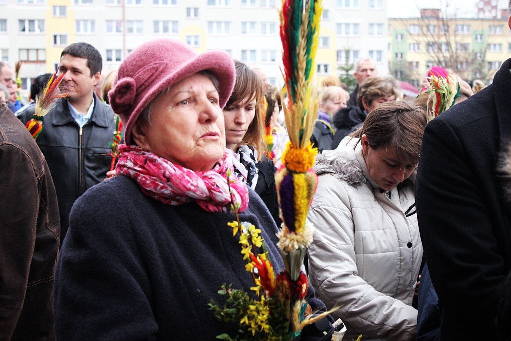 Niedziela Palmowa w kościele Matki Bożej Królowej Polski