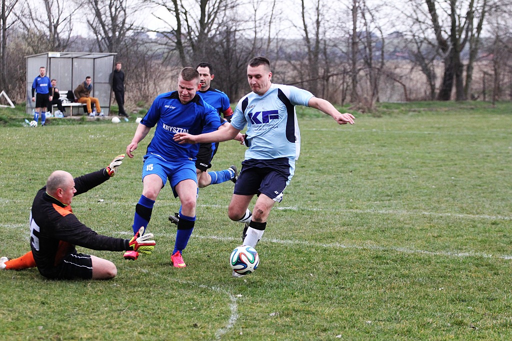 Klasa A: Błękitni - Kryształ 8:2 (4:1)