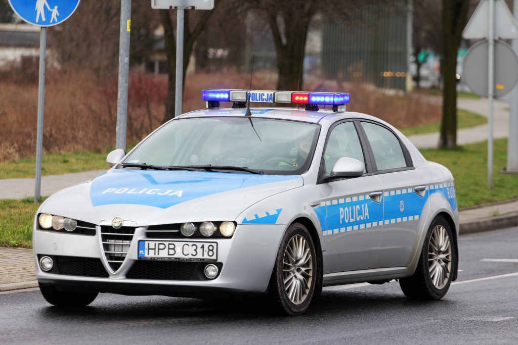 Amerykańskie wojsko jedzie przez Legnicę