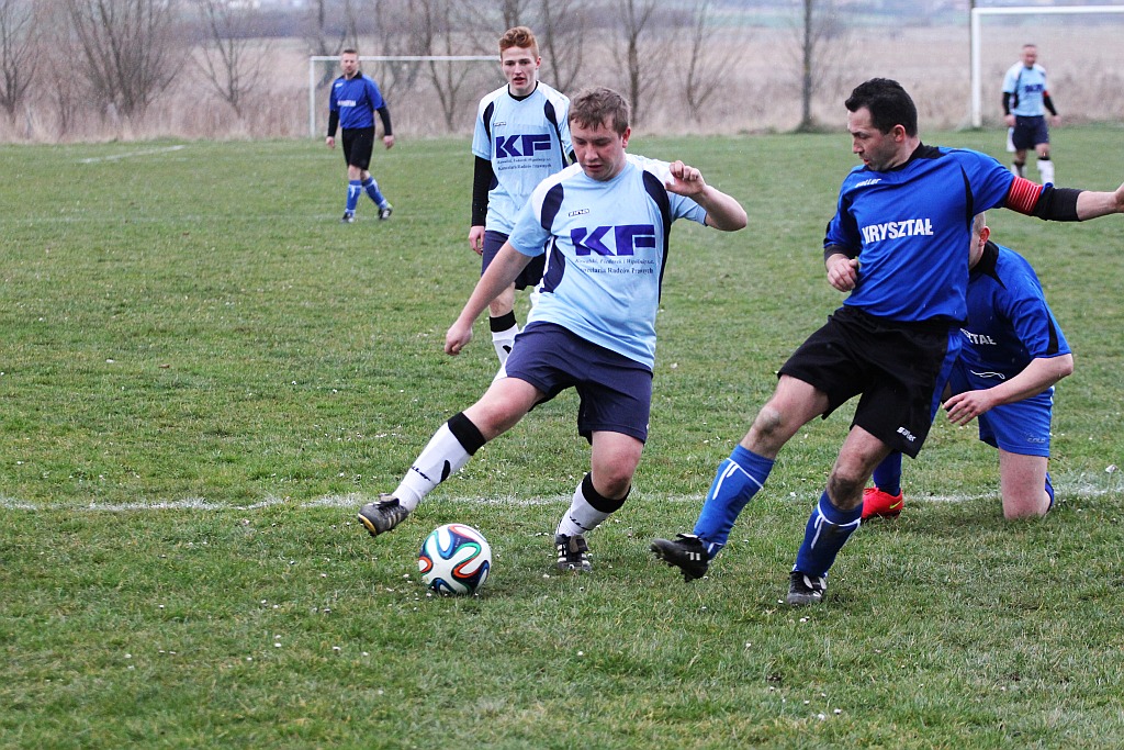Klasa A: Błękitni - Kryształ 8:2 (4:1)