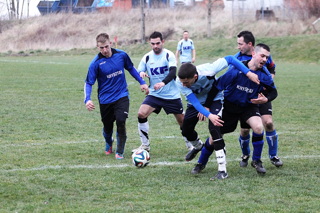 Klasa A: Błękitni - Kryształ 8:2 (4:1)