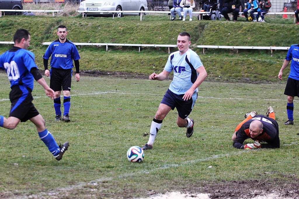 Klasa A: Błękitni - Kryształ 8:2 (4:1)