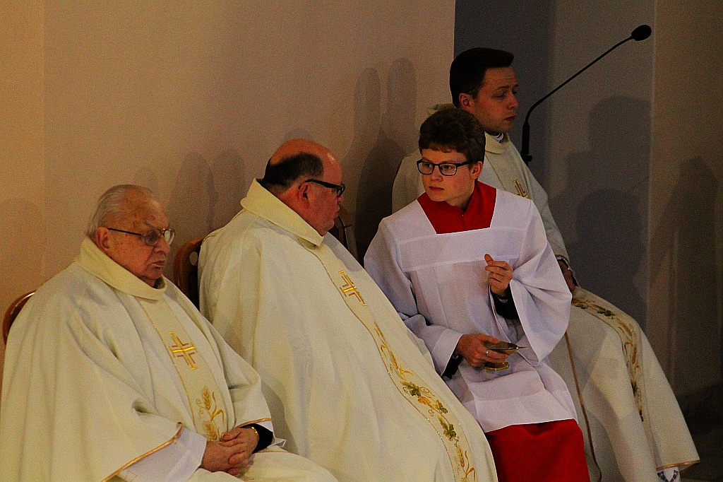 Wielki Czwartek w kościele MBKP w Legnicy