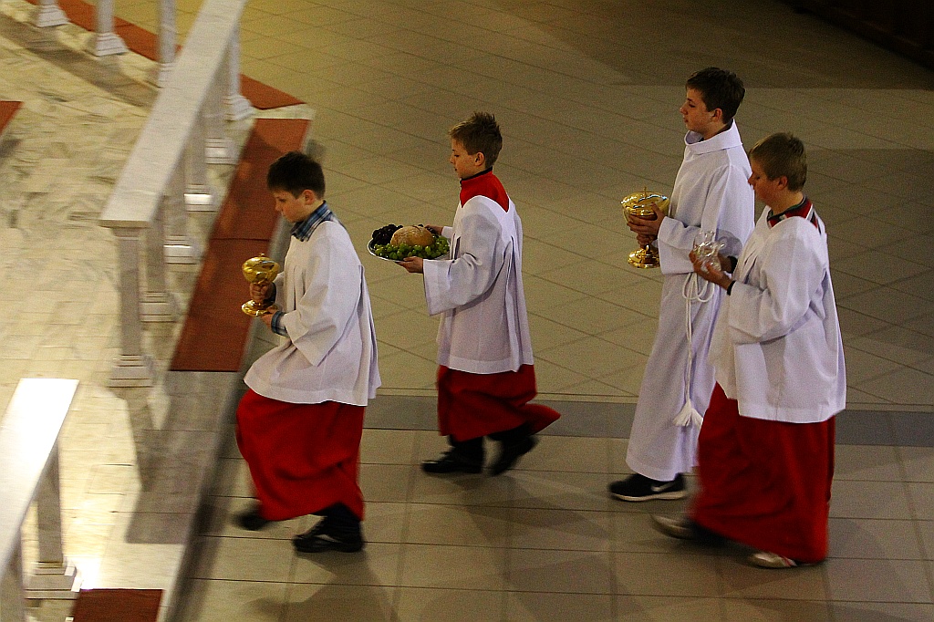 Wielki Czwartek w kościele MBKP w Legnicy