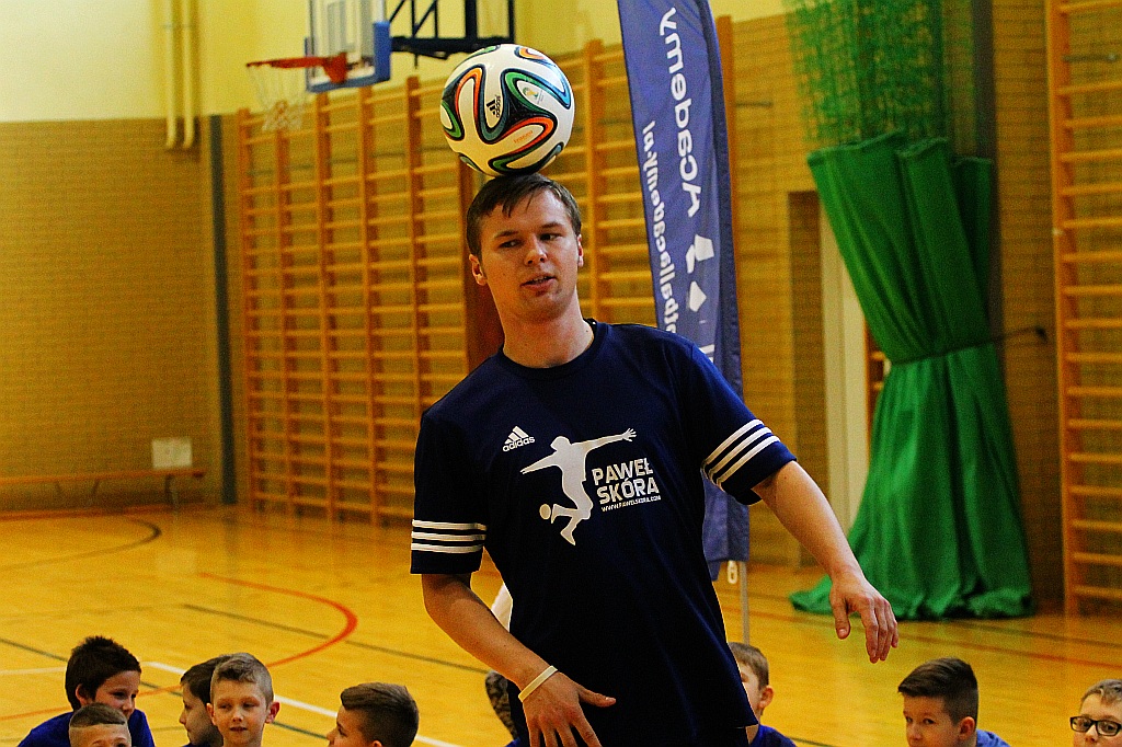 Mistrz świata we freestyle football wystąpił w Legnicy