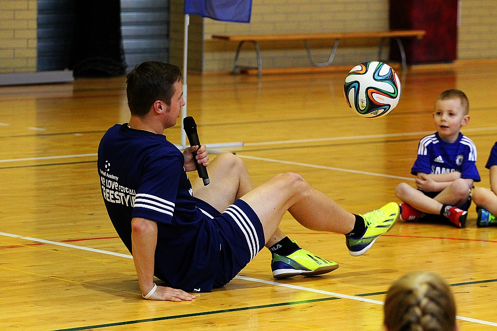 Mistrz świata we freestyle football wystąpił w Legnicy