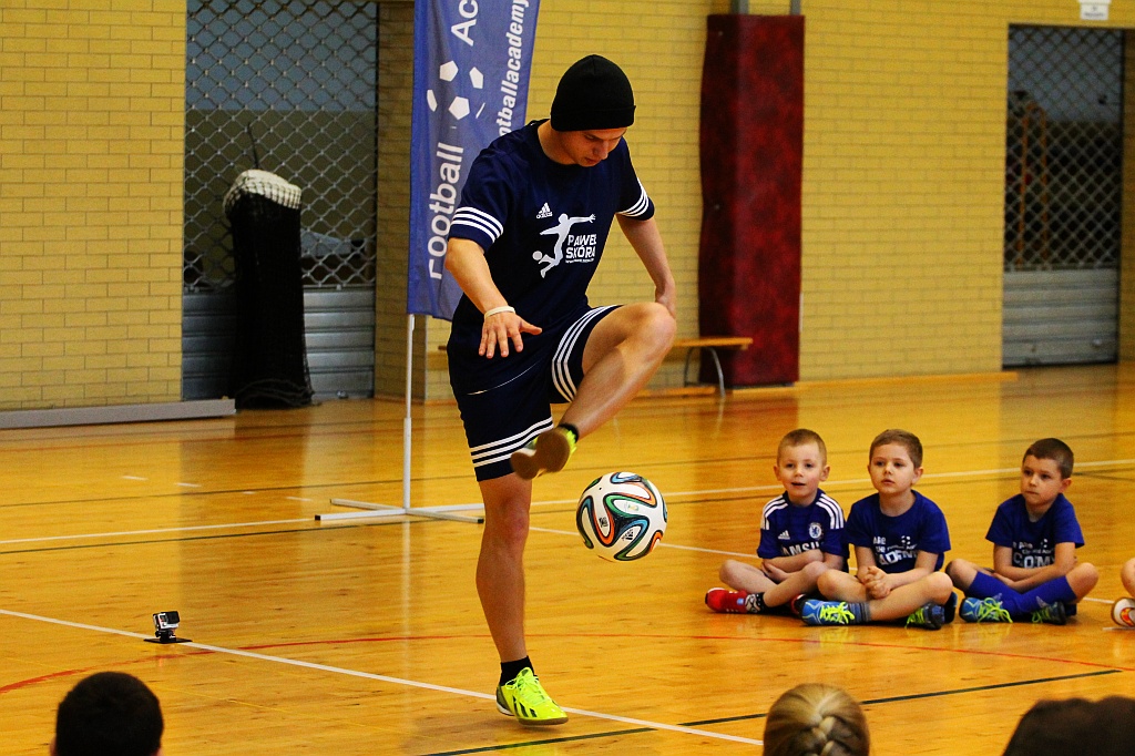 Mistrz świata we freestyle football wystąpił w Legnicy