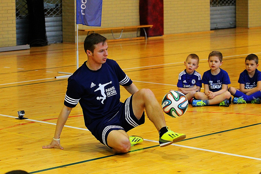 Mistrz świata we freestyle football wystąpił w Legnicy