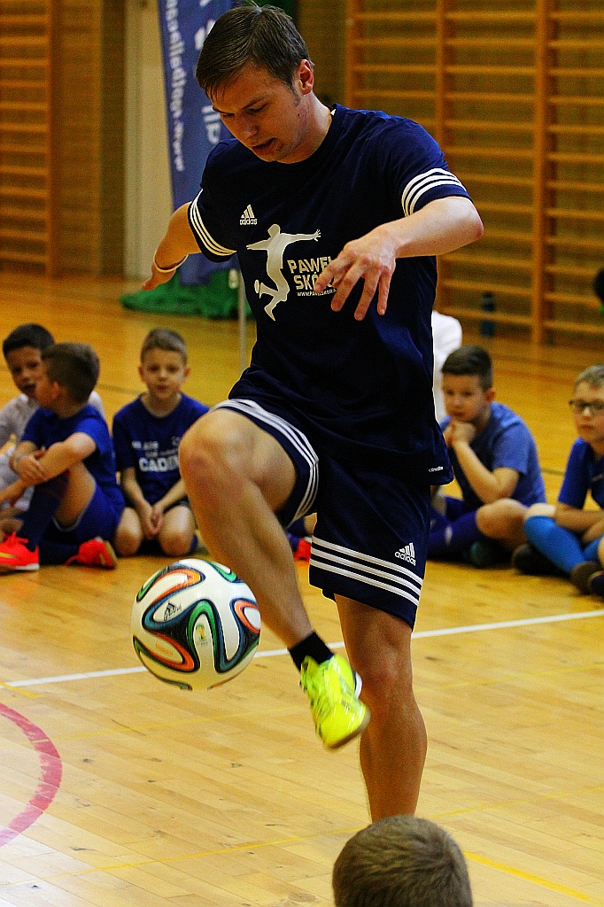 Mistrz świata we freestyle football wystąpił w Legnicy