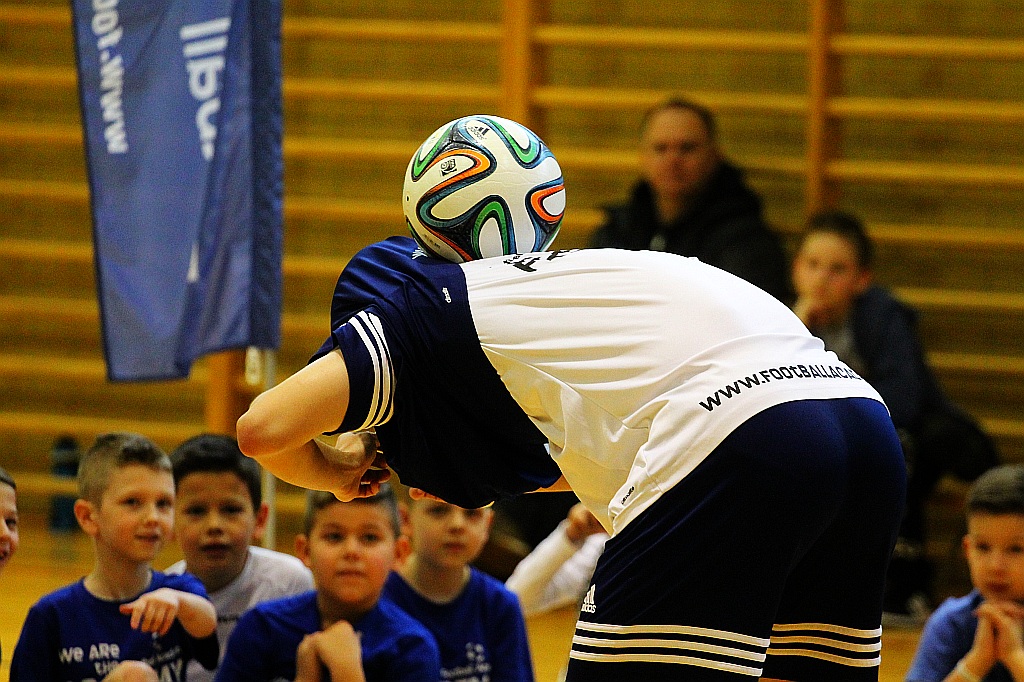 Mistrz świata we freestyle football wystąpił w Legnicy