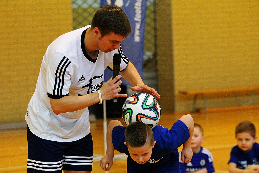 Mistrz świata we freestyle football wystąpił w Legnicy