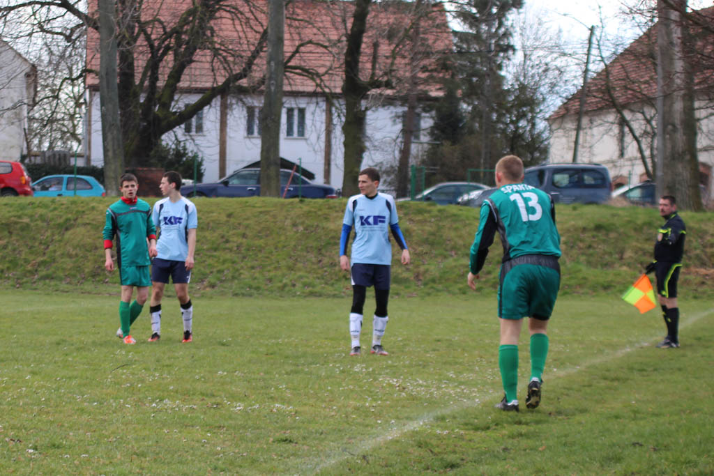 Klasa A: Błękitni - Sparta 3:6 (3:3)
