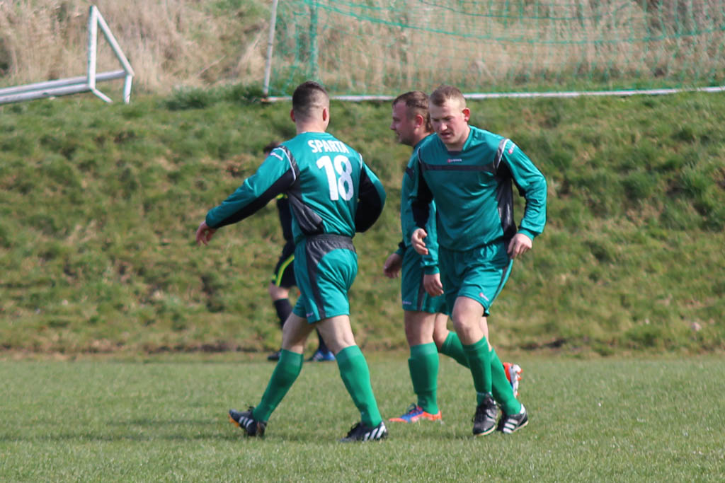 Klasa A: Błękitni - Sparta 3:6 (3:3)