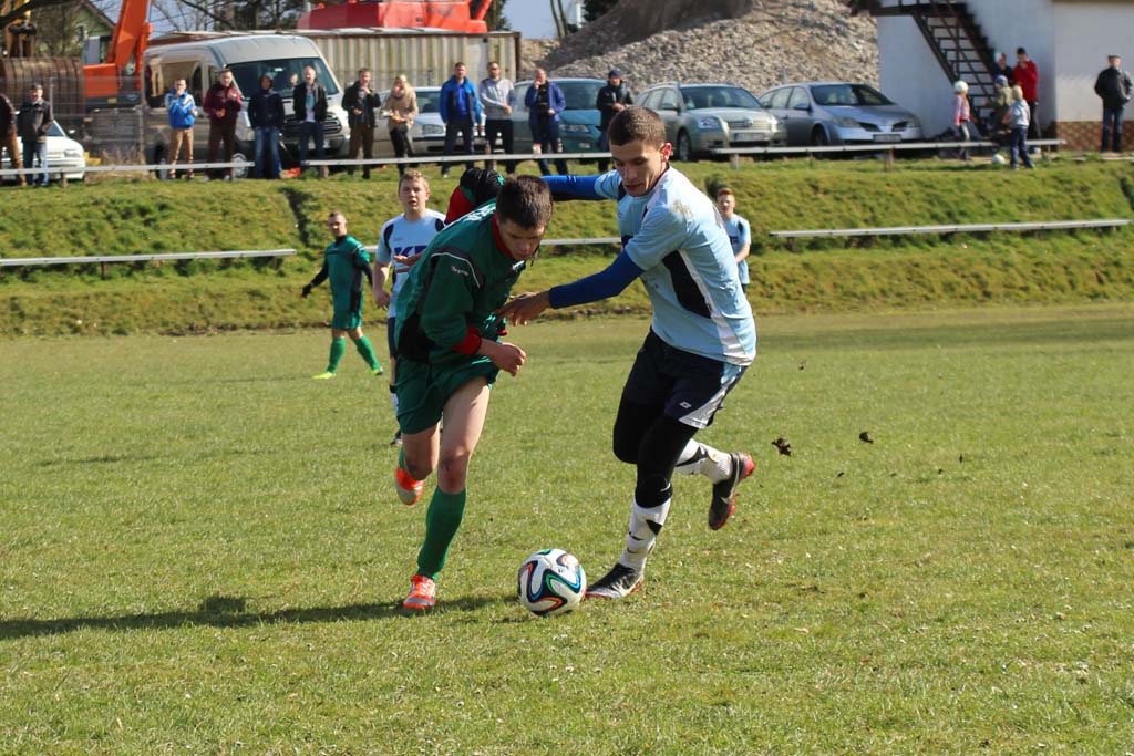 Klasa A: Błękitni - Sparta 3:6 (3:3)