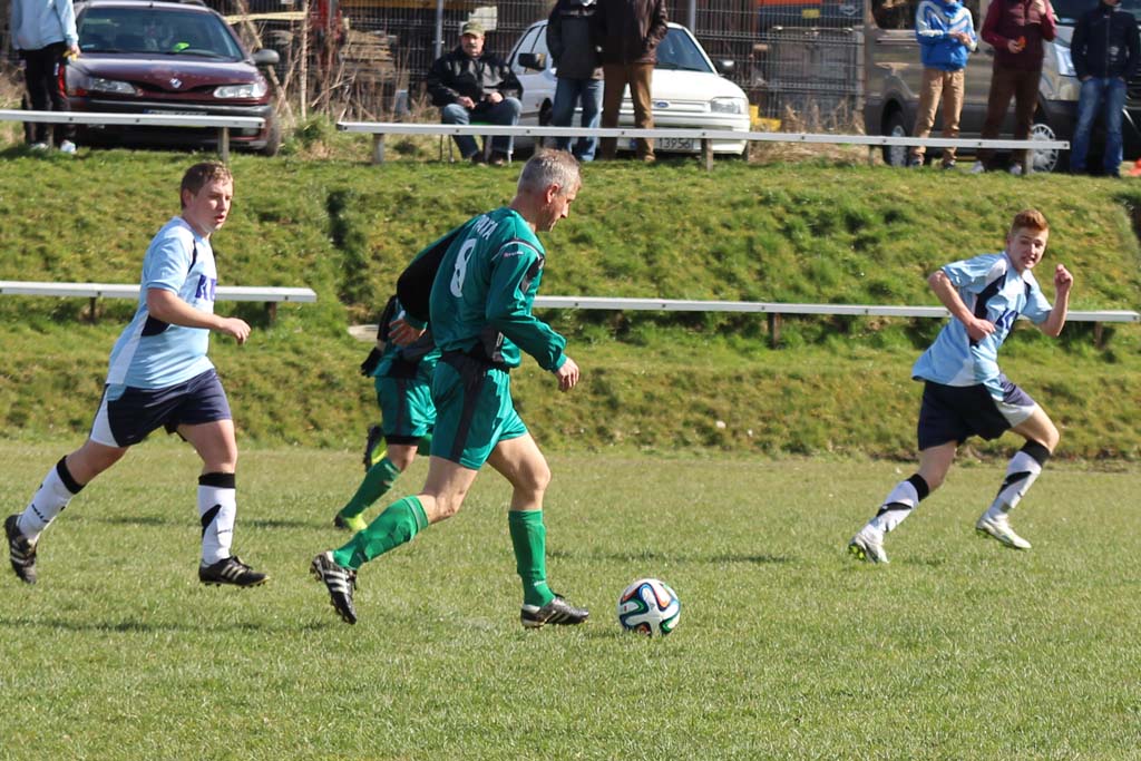 Klasa A: Błękitni - Sparta 3:6 (3:3)