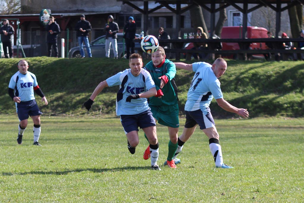 Klasa A: Błękitni - Sparta 3:6 (3:3)