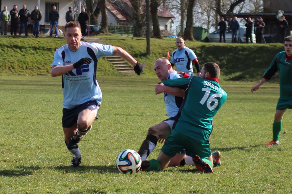 Klasa A: Błękitni - Sparta 3:6 (3:3)