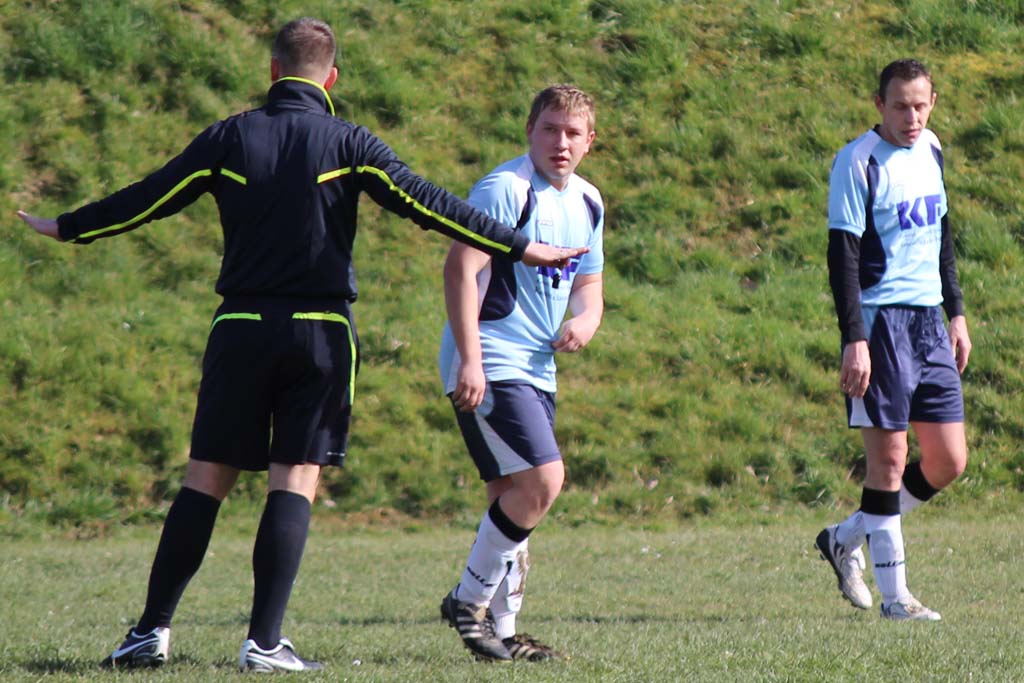 Klasa A: Błękitni - Sparta 3:6 (3:3)